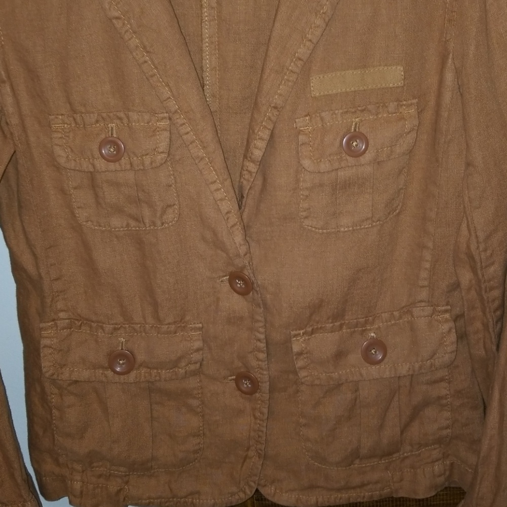 Linen J. Crew jacket - Picture 4 of 6